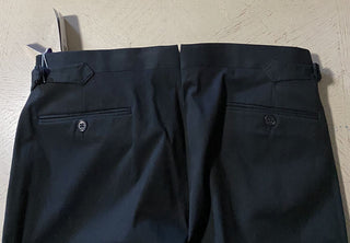 Neu mit Etikett: 495 $ Ralph Lauren Purple Label Herrenanzughose Schwarz 34 US/50 Eu Italien