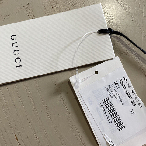 New Gucci Mens Short Sleeve Oversized T Shirt Lilac/Purple Size XS Italy