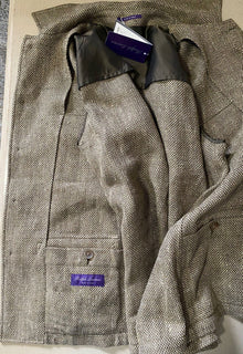 Neu$1495 Ralph Lauren Purple Label Herrenjacke Mantel Beige Größe 38 US/48 Eu Italien