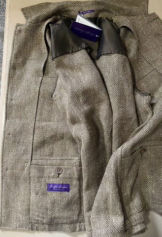 New$1495 Ralph Lauren Purple Label Men Jacket  Coat Beige Size 40 US/50 Eu Italy