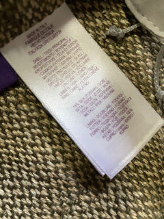 Neu$1495 Ralph Lauren Purple Label Herrenjacke Mantel Beige Größe 40 US/50 Eu Italien