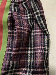 Neu mit Etikett: 1400 $ Gucci Men Over Basket Hose Short Vineyard/Black Side 36 US