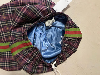 Neu mit Etikett: 1400 $ Gucci Men Over Basket Hose Short Vineyard/Black Side 36 US
