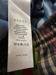Neu mit Etikett: 1400 $ Gucci Men Over Basket Hose Short Vineyard/Black Side 36 US