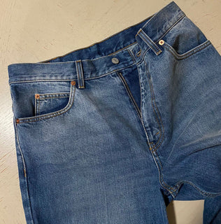 Neu mit Etikett: 1300 $ Gucci Herrenjeans Jeanshose Blau 32 US Italien