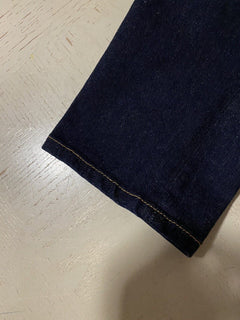NWT $1100 Gucci Men Softened Washed Denim Slim Fit Jeans Pants DK Blue 32 US