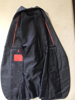 Neuer ISAIA Super 170S Woll-/Seidenanzug für 4995 $, DK-Grau, 38R US (48R Eu), Italien