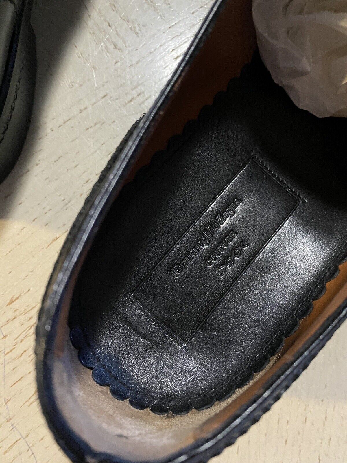 Новые кожаные лоферы Ermenegildo Zegna Couture, черные 9,5, США, Италия, $1250