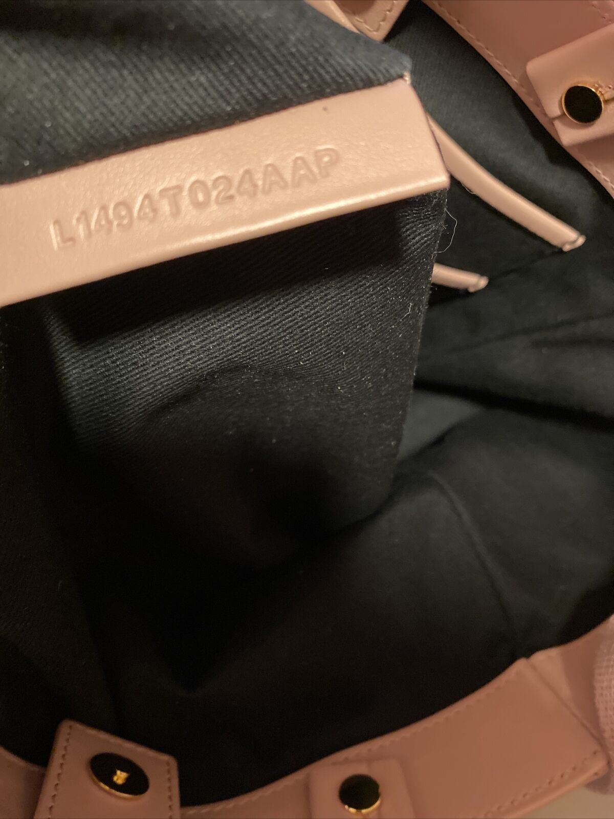 New $1390 TOM FORD Women’s Mini Logo Tote Bag  Dusty Pick Italy