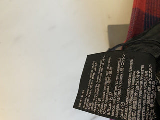 Neu mit Etikett: Balenciaga Flanell-Baseballmütze, Rot/Blau, Größe L, Italien