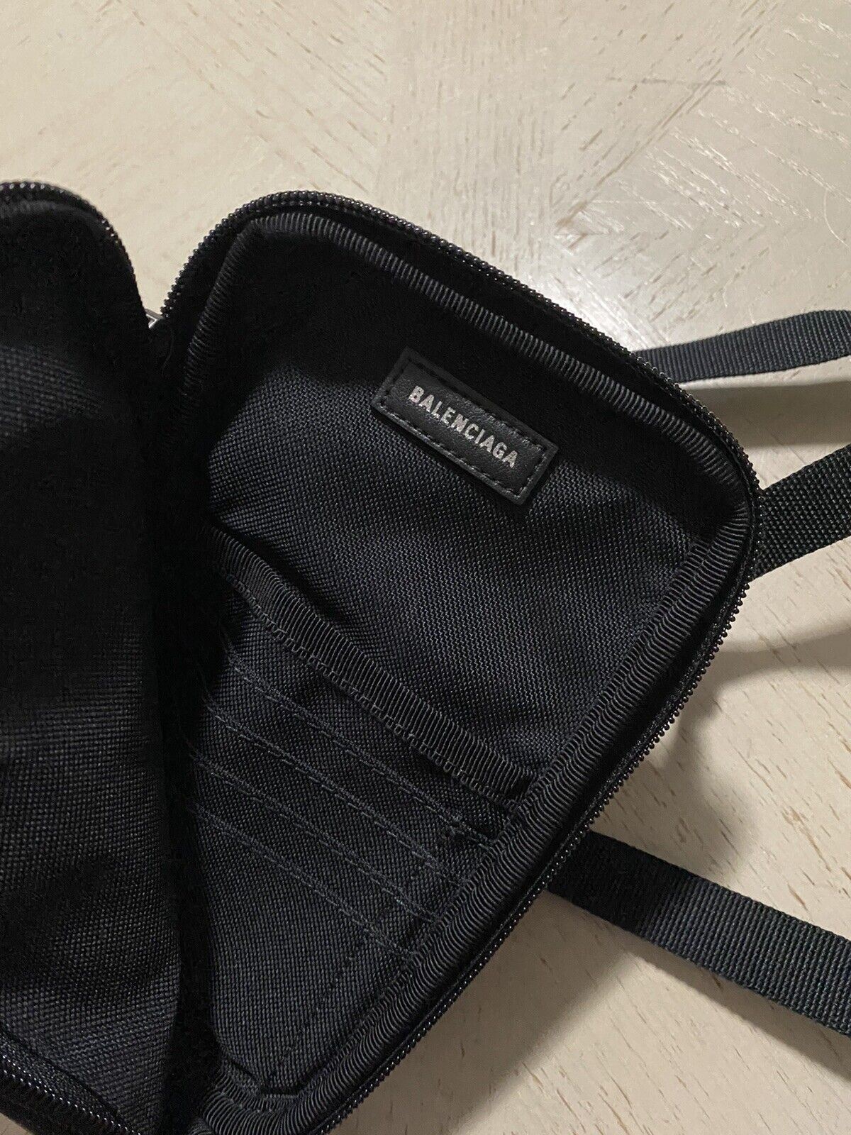 New Balenciaga Small Nylon Crossbody Bag Khaki Italy