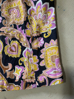 Neu mit Etikett: Gucci Herren-Shorts aus Leinen mit Gucci-Monogramm, Schwarz/Rosa/Beige, 30 US/44 Eu