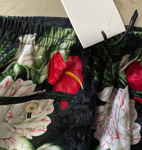 NWT $980 Gucci Men’s Gucci Soul Monogram Short Pents Black/Green/Mul. 36 US/52 E
