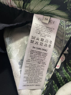 Neu mit Etikett: 980 $ Gucci Herren Gucci Soul Monogram Short Pents Schwarz/Grün/Mul. 38 US/54 E