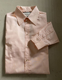 New Gucci Men’s Dress Shirt Color Violet-Lilac 40/15 3/4 Italy