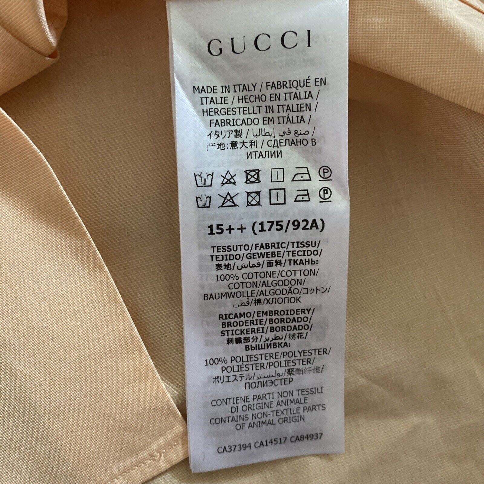 New Gucci Men’s Dress Shirt Color Violet-Lilac 40/15 3/4 Italy