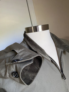 Neu$1295 Ralph Lauren Purple Label Herrenjacke Mantel New Olive Größe L