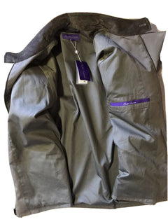 Neu$1295 Ralph Lauren Purple Label Herrenjacke Mantel New Olive Größe L
