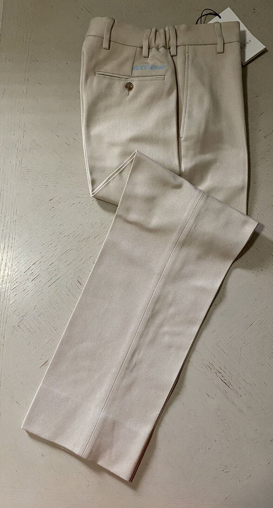 Neu mit Etikett: 1100 $ Gucci Herren Gucci Band Hose Elfenbein 28 US (44 Eu) Italien