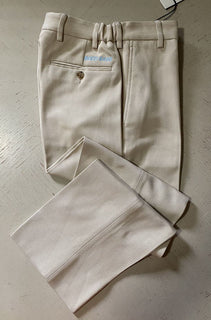 Neu mit Etikett: 1100 $ Gucci Herren Gucci Band Hose Elfenbein 28 US (44 Eu) Italien