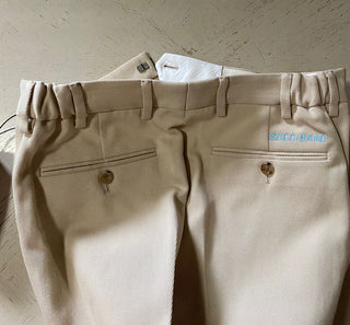 Neu mit Etikett: 1100 $ Gucci Herren Gucci Band Hose Elfenbein 28 US (44 Eu) Italien
