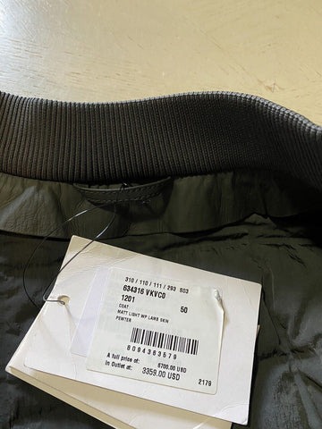 Новая мужская легкая кожаная куртка оверсайз Bottega Veneta за 6700 долларов США 40 США/50 ЕС