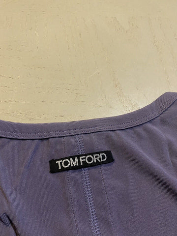 New $595 TOM FORD Women Micro Costa Jersey Tank Top Purple 6 US/40 Ita