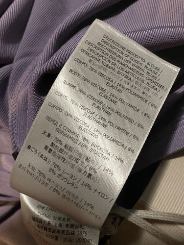 New $595 TOM FORD Women Micro Costa Jersey Tank Top Purple 6 US/40 Ita