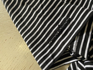 NWT Ralph Lauren Purple Label Men's Polo Shirt Color Black/White Size S