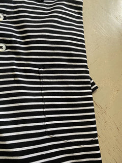 NWT Ralph Lauren Purple Label Men's Polo Shirt Color Black/White Size S