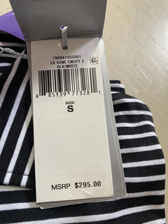 NWT Ralph Lauren Purple Label Men's Polo Shirt Color Black/White Size S