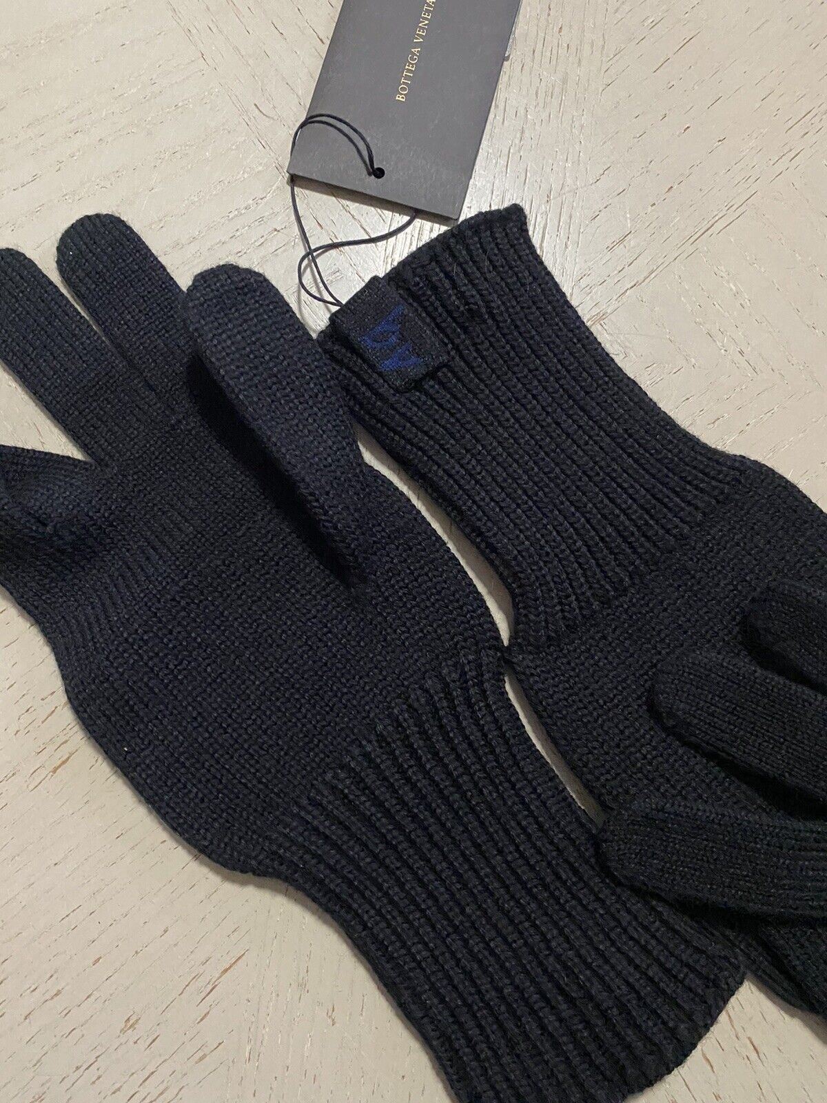 NWT Шерстяные перчатки Bottega Veneta, черные, размер M, Италия