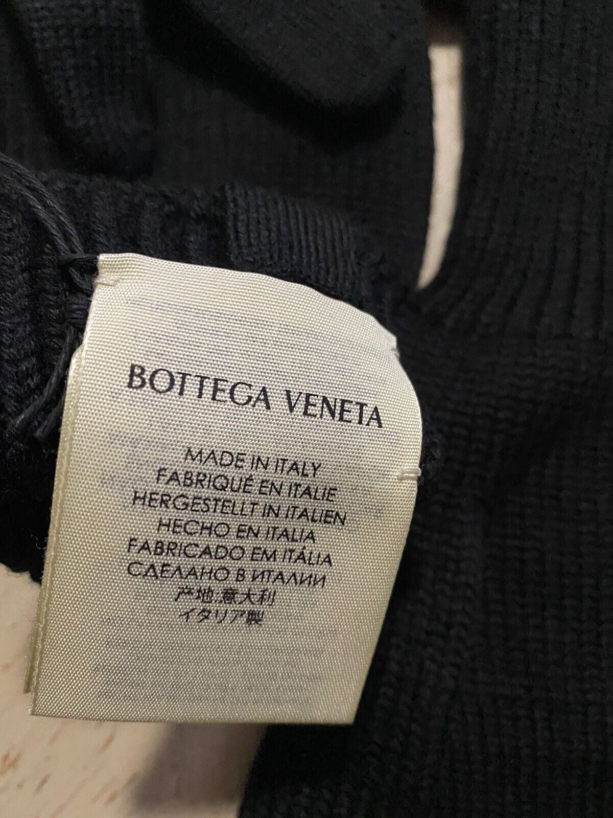 NWT Bottega Veneta Wool Gloves Black Size M Italy