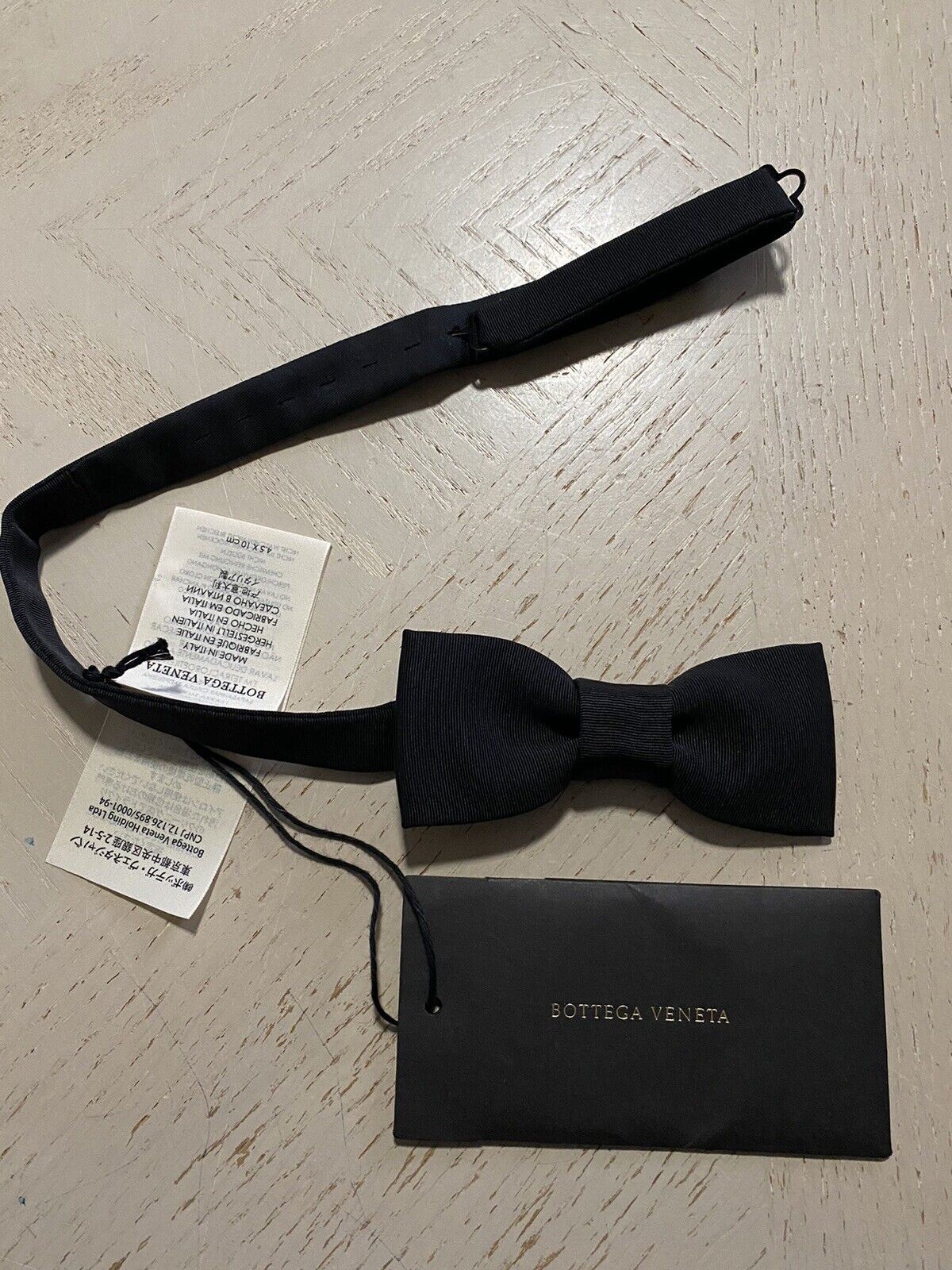 New Bottega Veneta Bow Tie Black Made in Italy