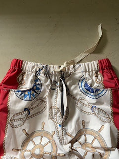 Новые мужские спортивные брюки Gucci за 1300 долларов, красные/разноцветные, размер 34, США, Италия