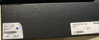 NIB $1695 Saint Laurent Damen Wildlederstiefel Schuhe Schwarz 552677 10,5 US/40,5 Eu