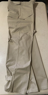NWT $890 Bottega Veneta Mens Stretch Light Cotton Pants Sand/LT Brown 34 US/50 E