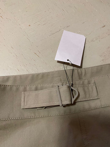 NWT $890 Bottega Veneta Mens Stretch Light Cotton Pants Sand/LT Brown 34 US/50 E