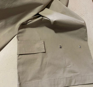NWT $890 Bottega Veneta Mens Stretch Light Cotton Pants Sand/LT Brown 34 US/50 E