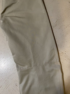 Neu mit Etikett: 790 $ Bottega Veneta Herren Copact Baumwollhose Sand/LT Brown 38 US/54 Eu