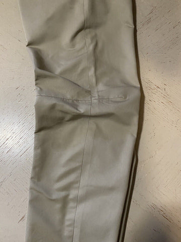 Neu mit Etikett: 790 $ Bottega Veneta Herren Copact Baumwollhose Sand/LT Brown 38 US/54 Eu