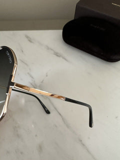 Neu 495 $ TOM FORD Damen-Sonnenbrille polarisiert Einheitsgröße TF0782 Italien