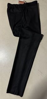 Neu $965 LORO PIANA Slim-Fit Hose aus Schurwolle und Kaschmir Dunkelbraun 36 US/52 E