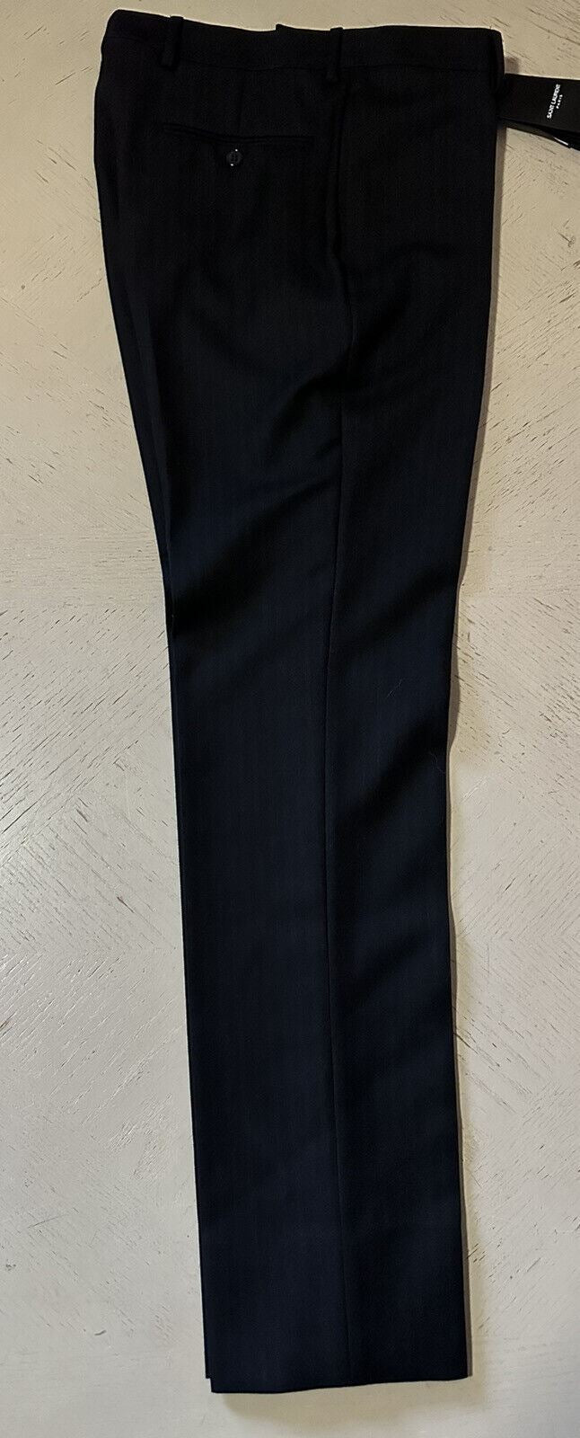 Neu mit Etikett: 990 $ Saint Laurent Herrenanzughose Schwarz 30 US (46 Eu) Italien