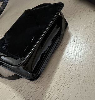 Neue Fendi Carligraphy Kleine Umhängetasche Schwarz 8BT317 Italien
