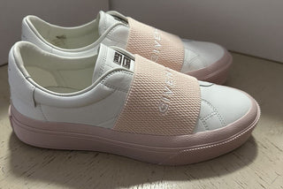 NIB $ 675 Givenchy Damen City Sport Sneakers Schuhe Rosa/Weiß 7 US/37 Eu