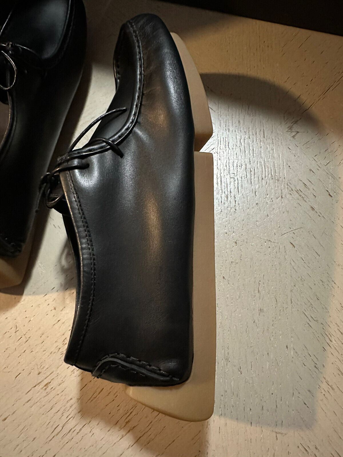Новые мужские кожаные лоферы для водителей Bottega Venetta, 760 долларов США, черные 9,5 США/42,5 ЕС