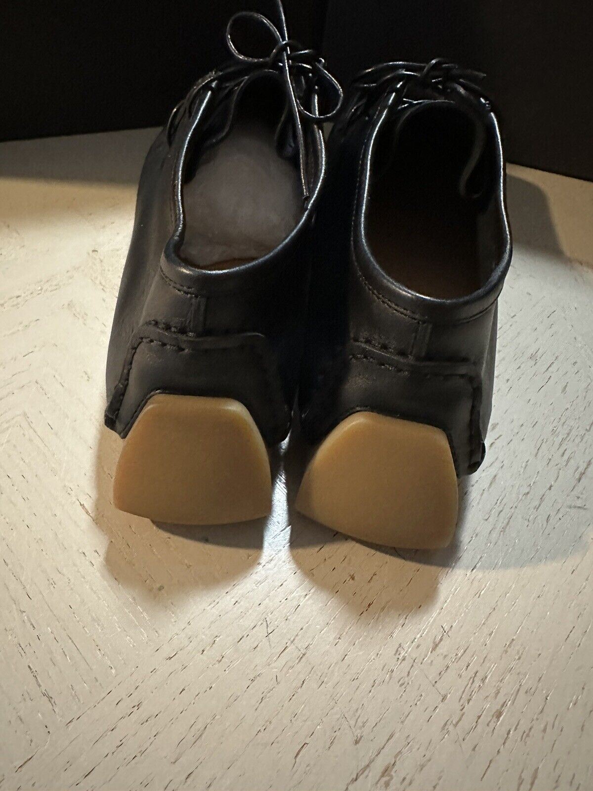 New $760 Bottega Venetta Men Leather Driver Loafers Shoes Black 11 US/44 Eu