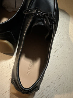 Neue $760 Bottega Venetta Herren Leder Driver Loafers Schuhe Schwarz 11 US/44 Eu