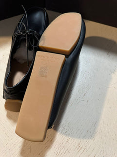 Neue $760 Bottega Venetta Herren Leder Driver Loafers Schuhe Schwarz 11 US/44 Eu